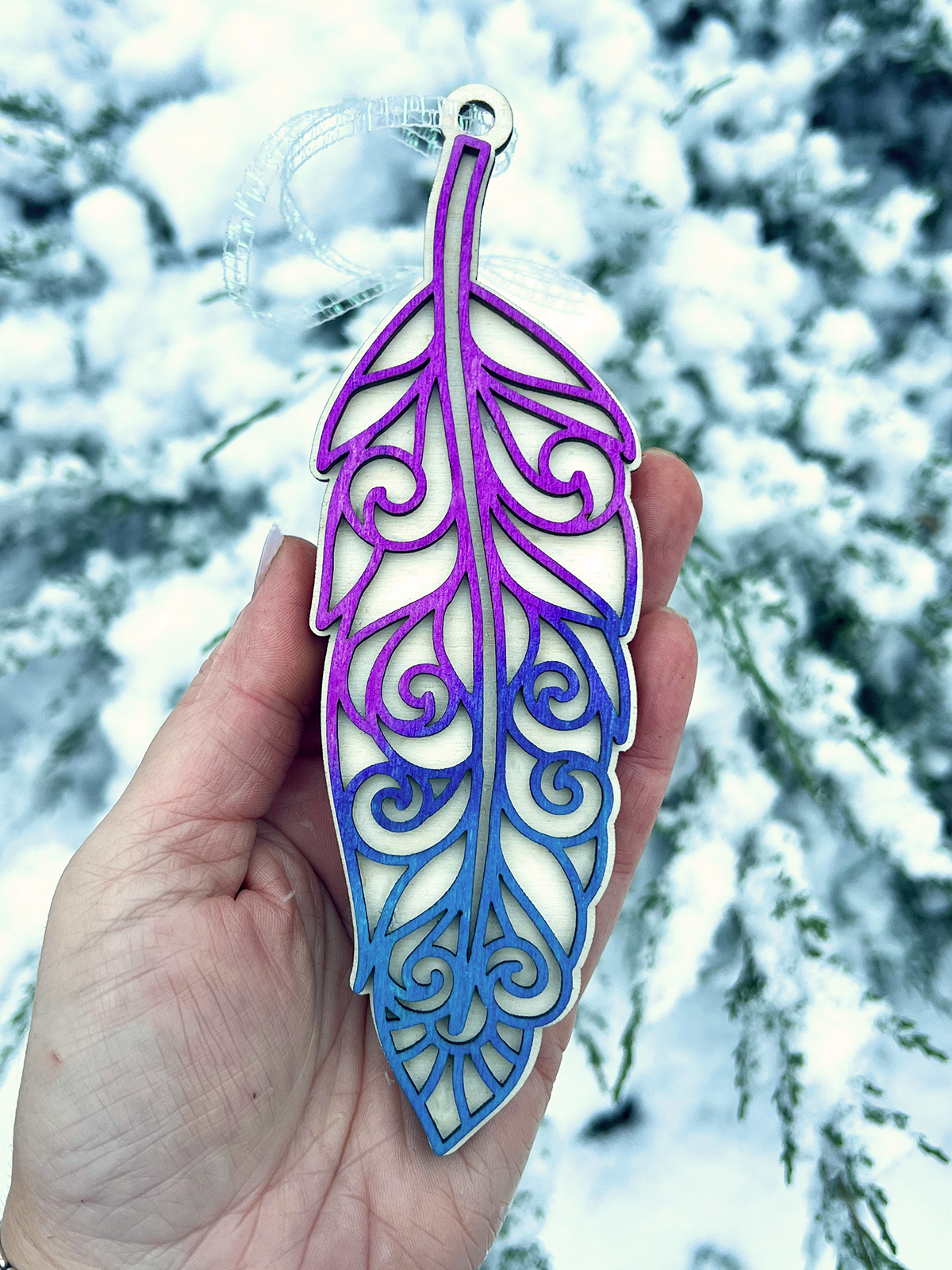 Limited Edition Feather Ornament